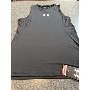 Under Armour Black Tank Top Basketball NWT